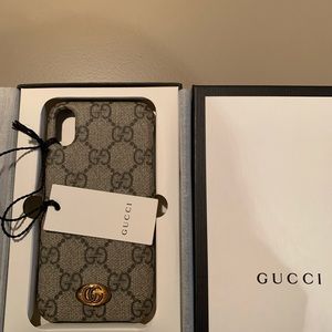 Brand new Gucci iPhone XS case